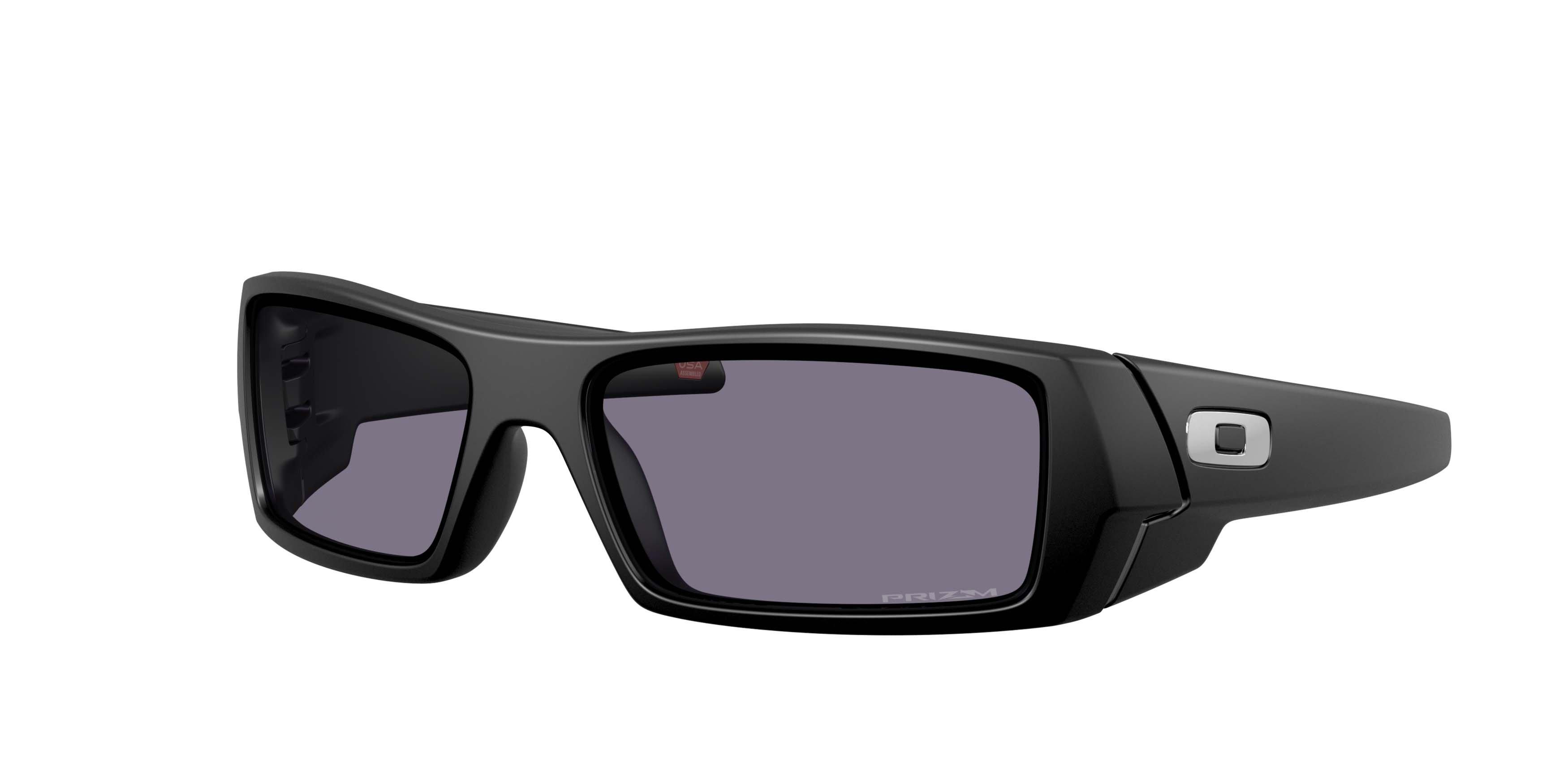 Oakley Gascan Prizm Grey Sunglasses - Matte Black - BLACK/GREY